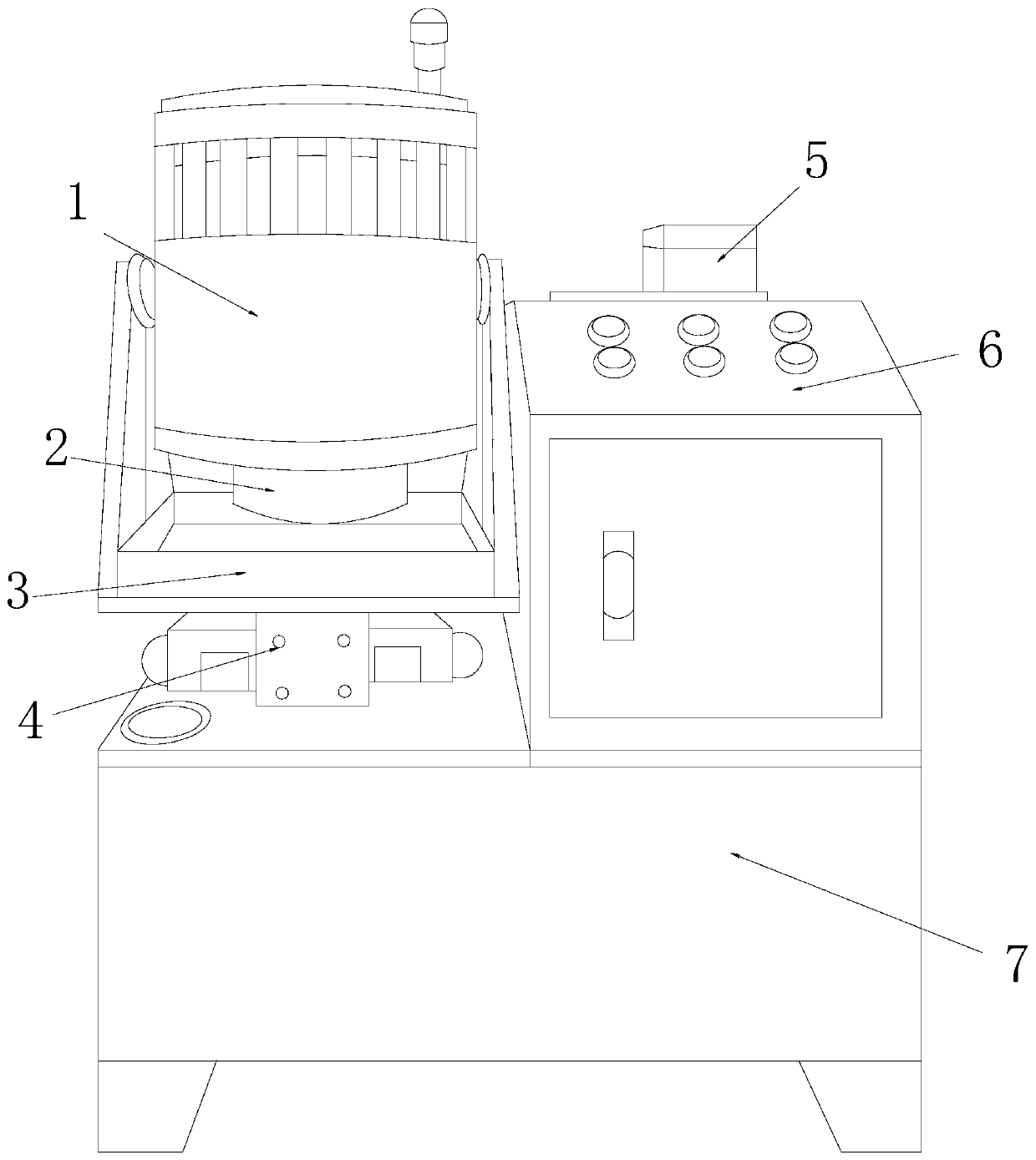 Full-automatic groove breaking necking machine