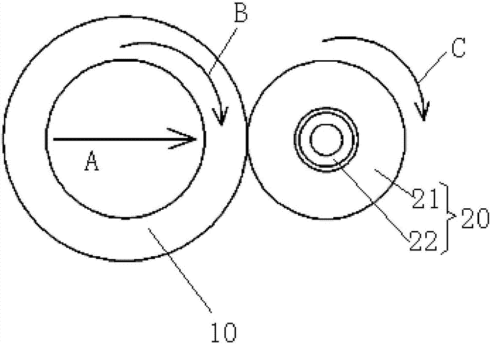 Cutting method of reverse osmosis filter element