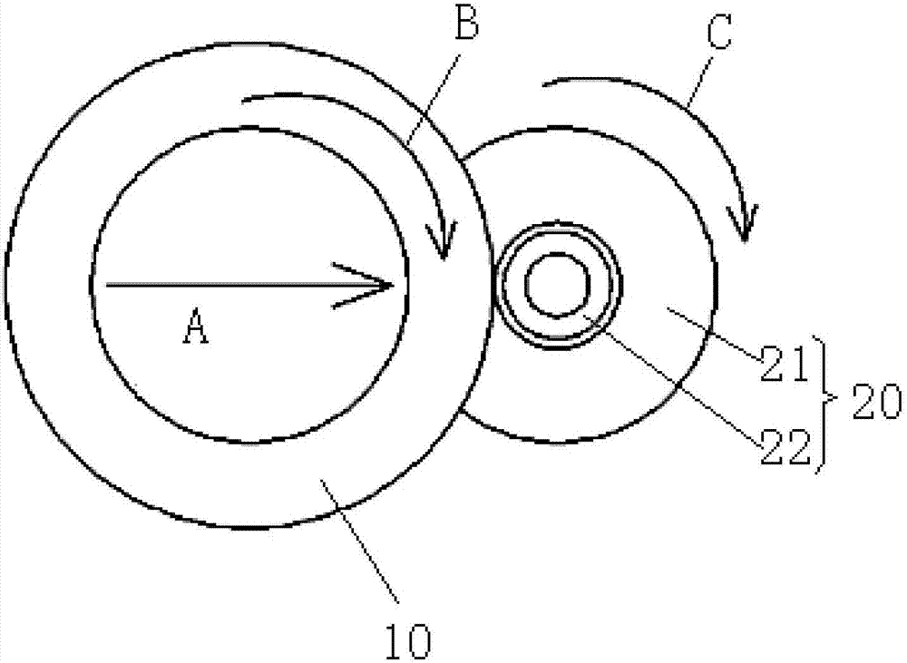 Cutting method of reverse osmosis filter element