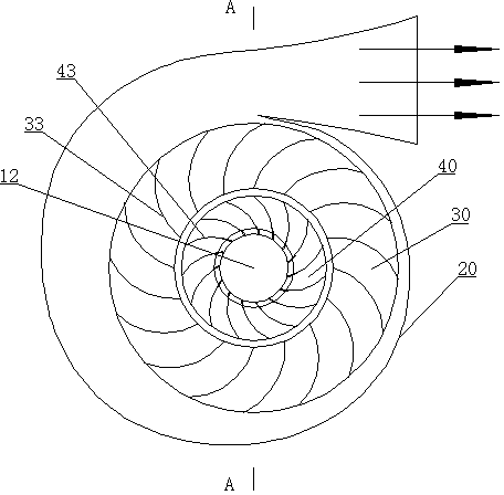 Outer-rotor fluid power machine