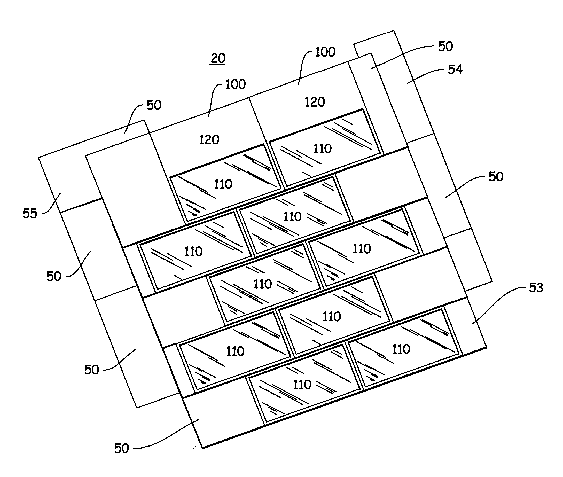 Photovoltaic device assembly and method