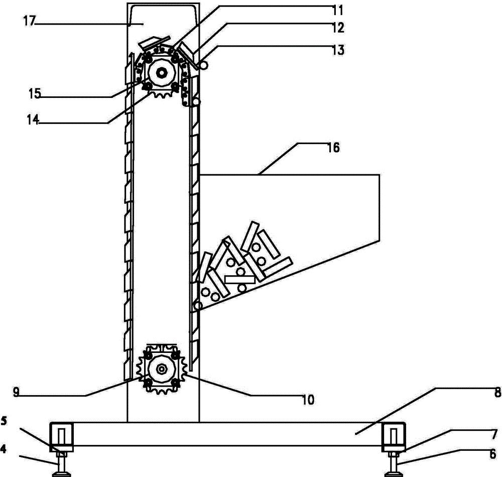 Lifting and oppositely clamping loader