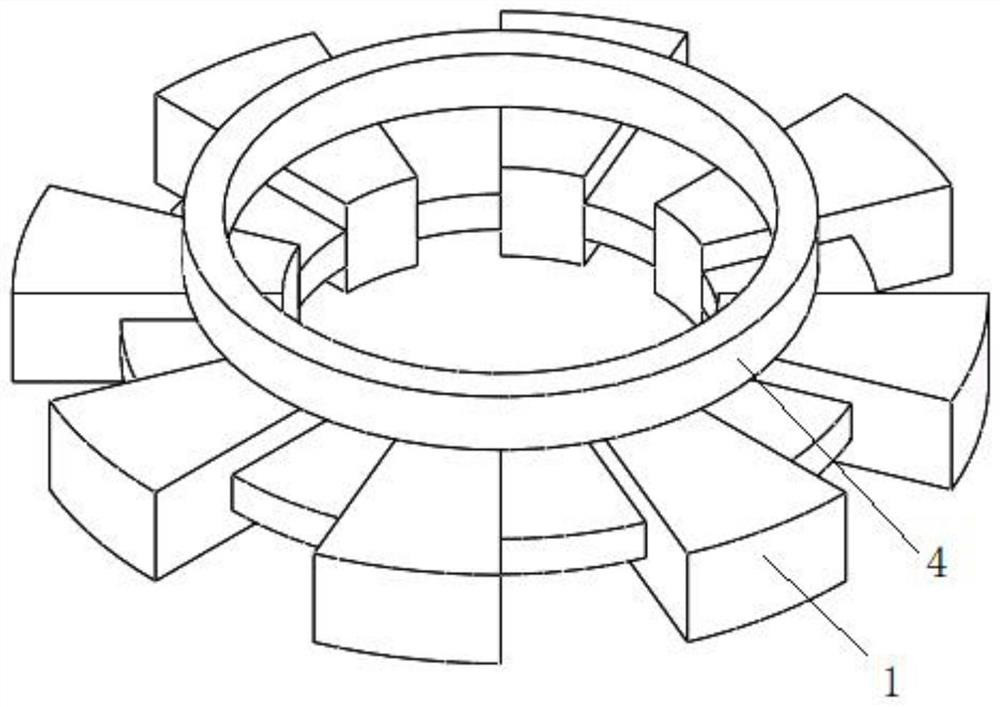 Deformation control method of large-size titanium alloy locking ring