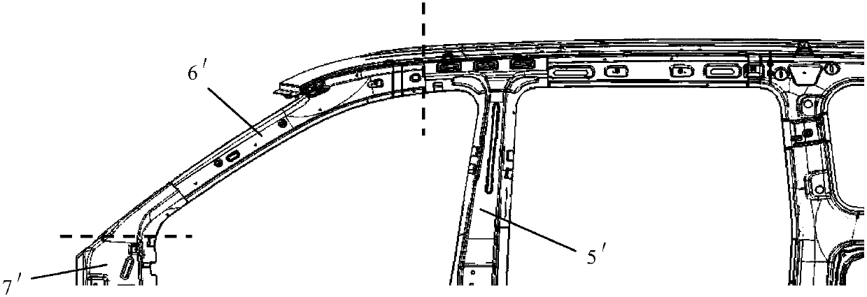 Upper reinforcing assembly for vehicle body B pillar