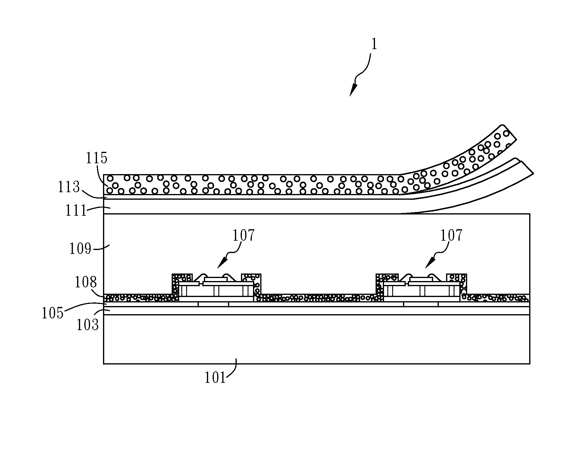Lighting device, display, and method for manufacturing the same