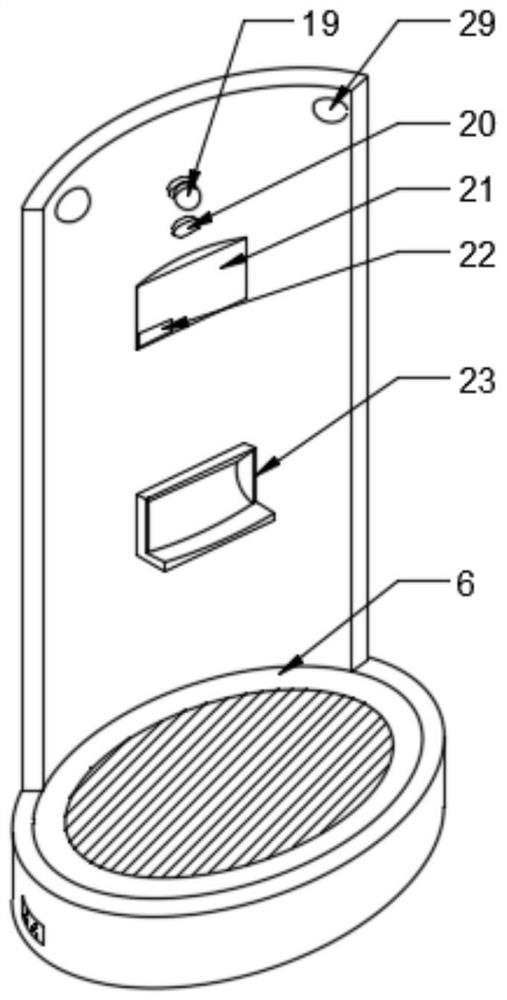 Intelligent temperature-measuring disinfection pavilion based on face recognition and using method thereof