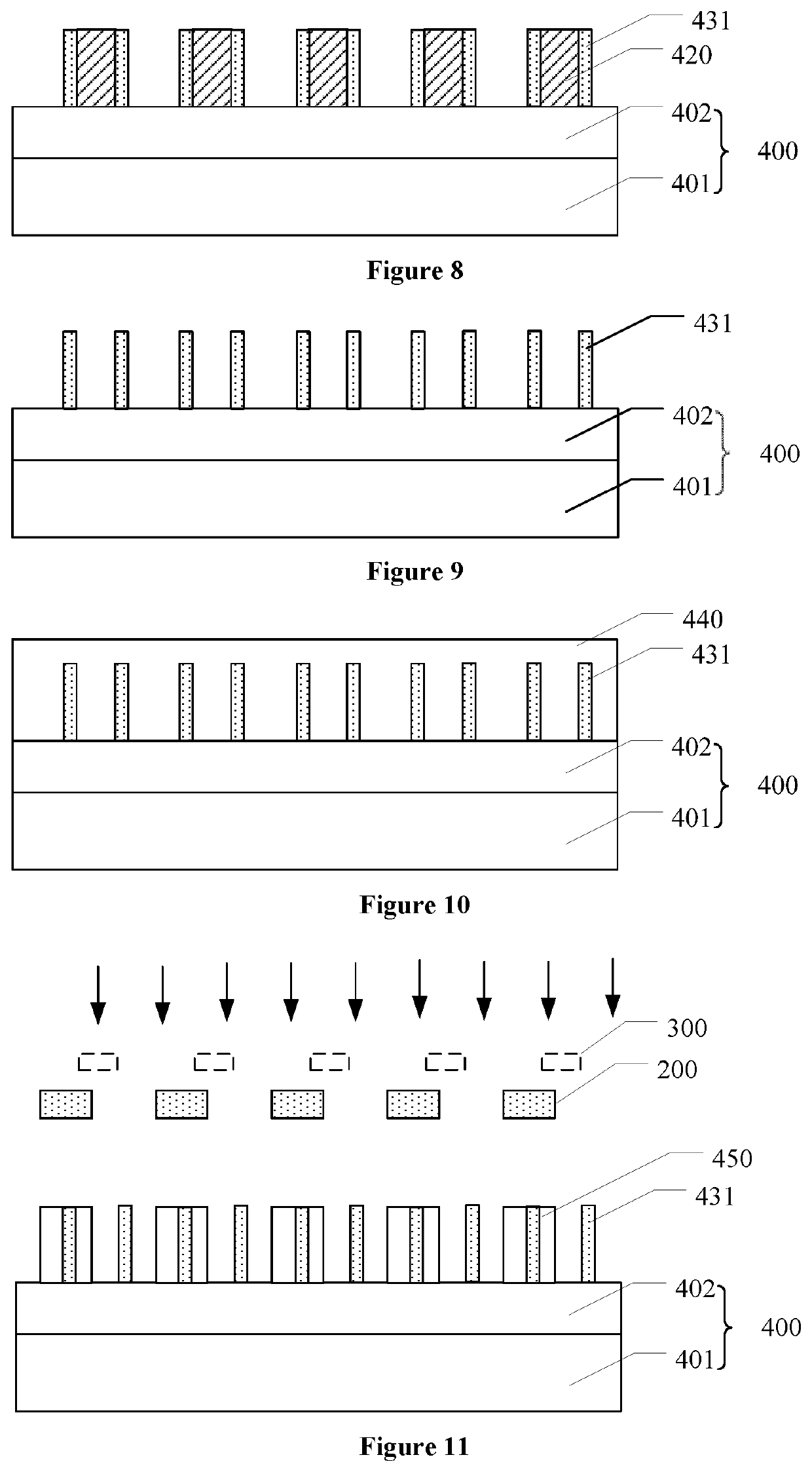 Mask pattern, semiconductor structure and fabrication method thereof