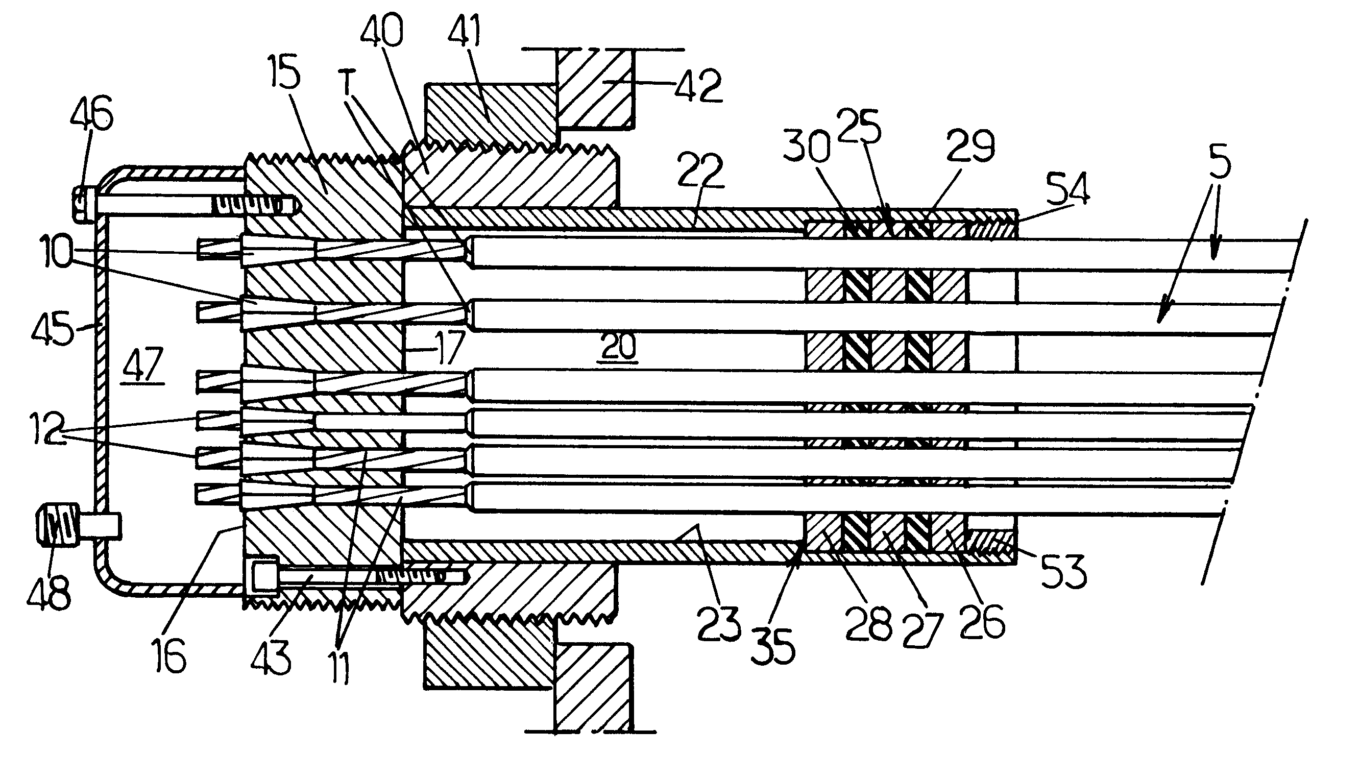 Anchoring device for fixing a structural cable to a building element