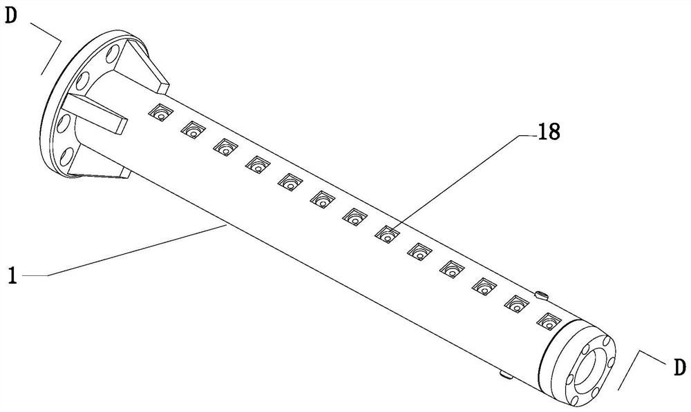 An anti-drop transfer device for material roll transfer