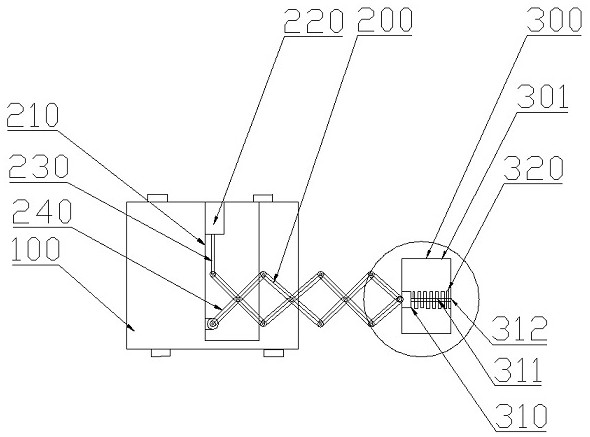 A hydraulic ring geological fracture measurement device