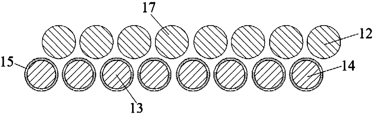 Antistatic high-strength electrical shielding data cable