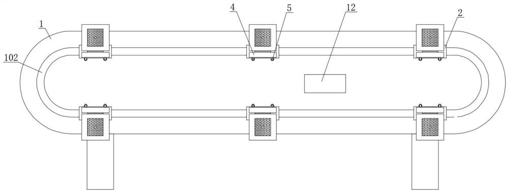 Automatic production equipment of FPC circuit board