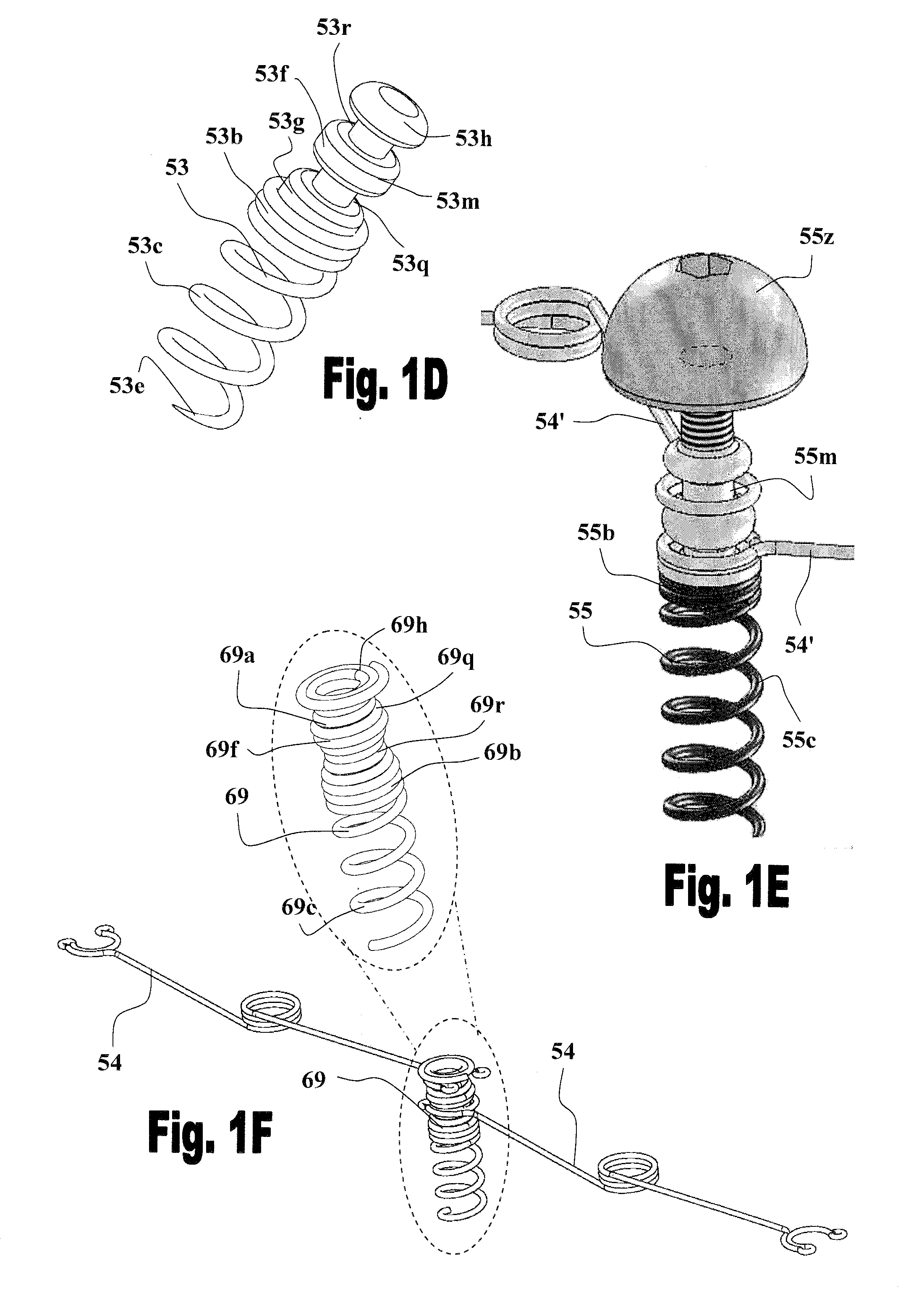 Ventricular function assisting devices and methods of use thereof