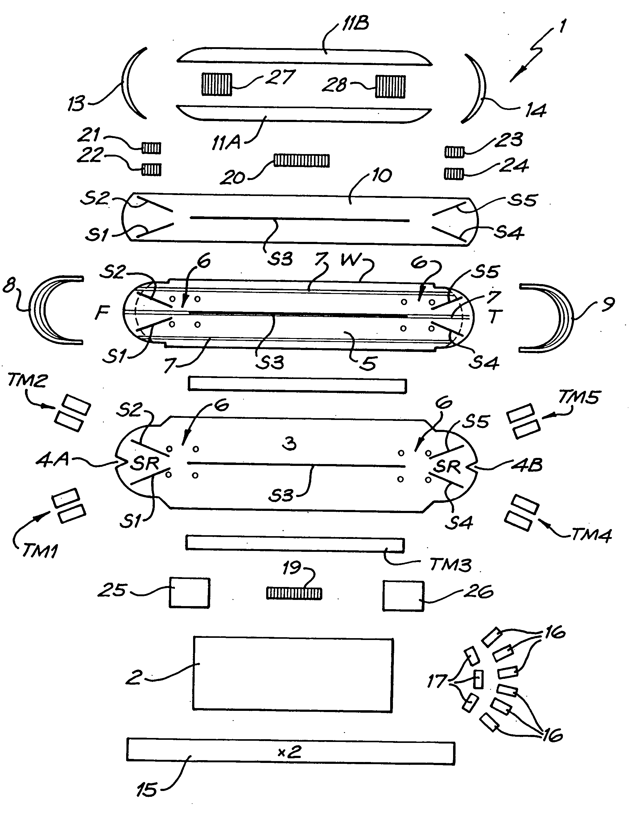 Composite board and process for making the board