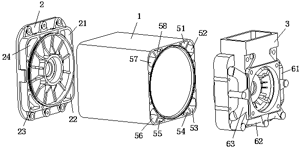 Drive motor used for electric vehicle