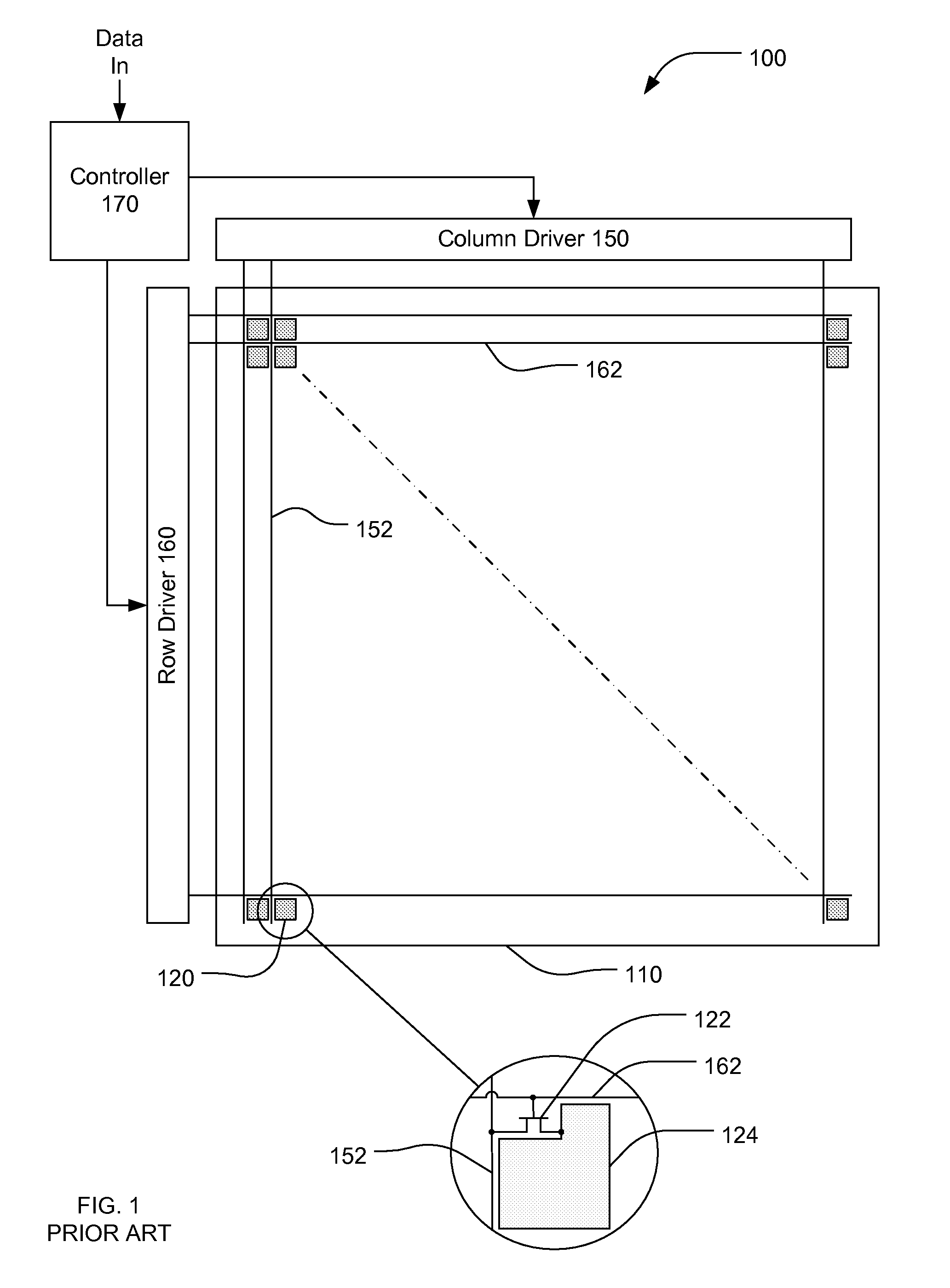 Flat Panel Display with Capacitance Sensing Touch Screen