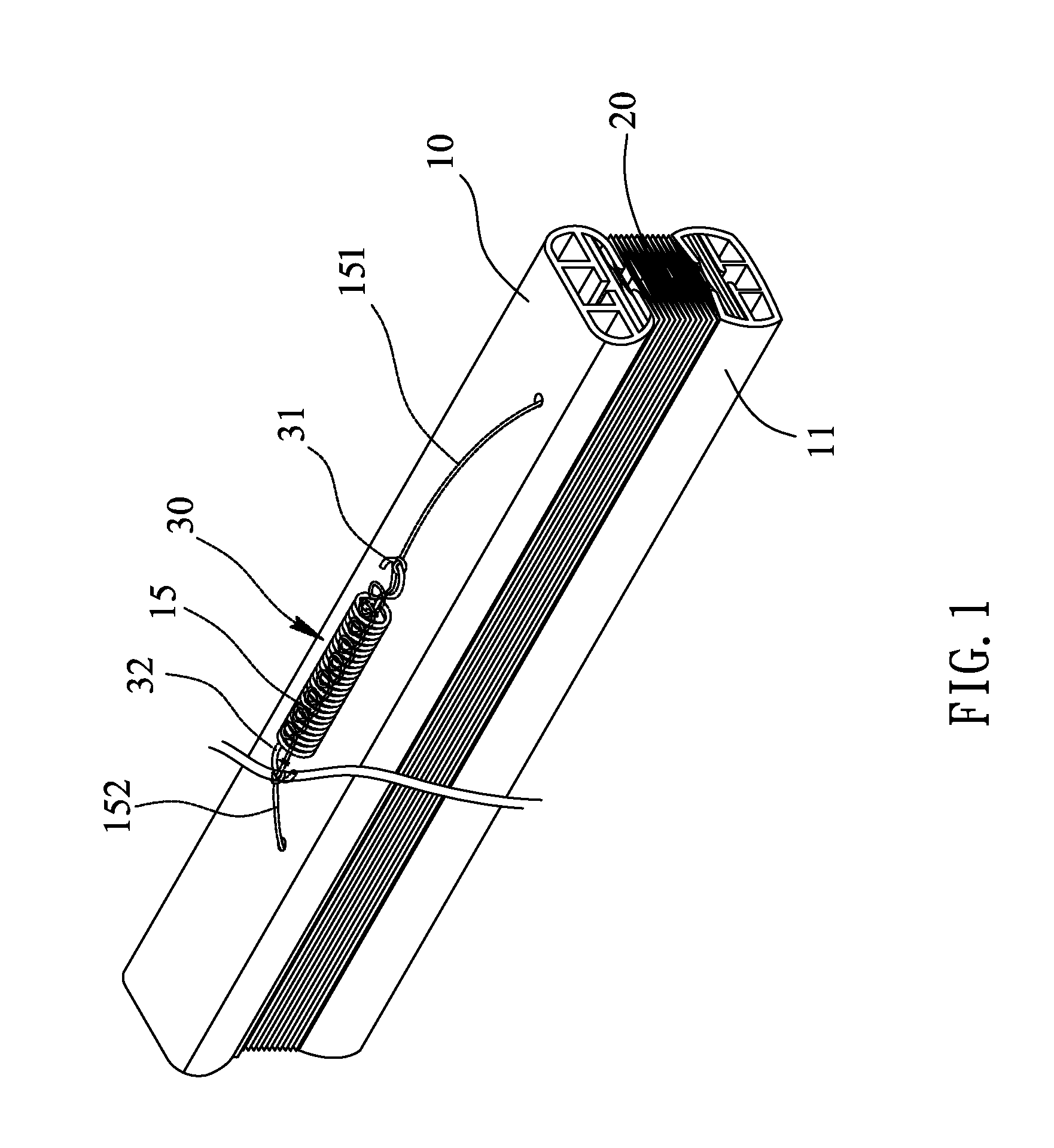 Stable device for curtain