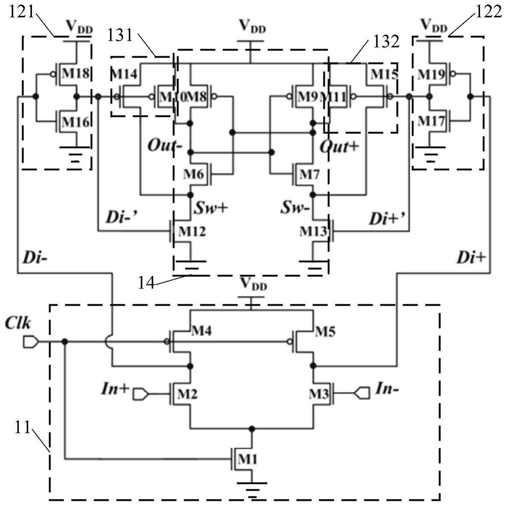 A Comparator and Successive Approximation Analog-to-Digital Converter