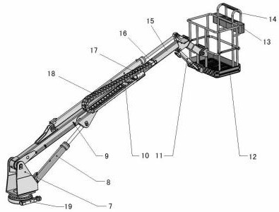 A stable clamping arch installation machine