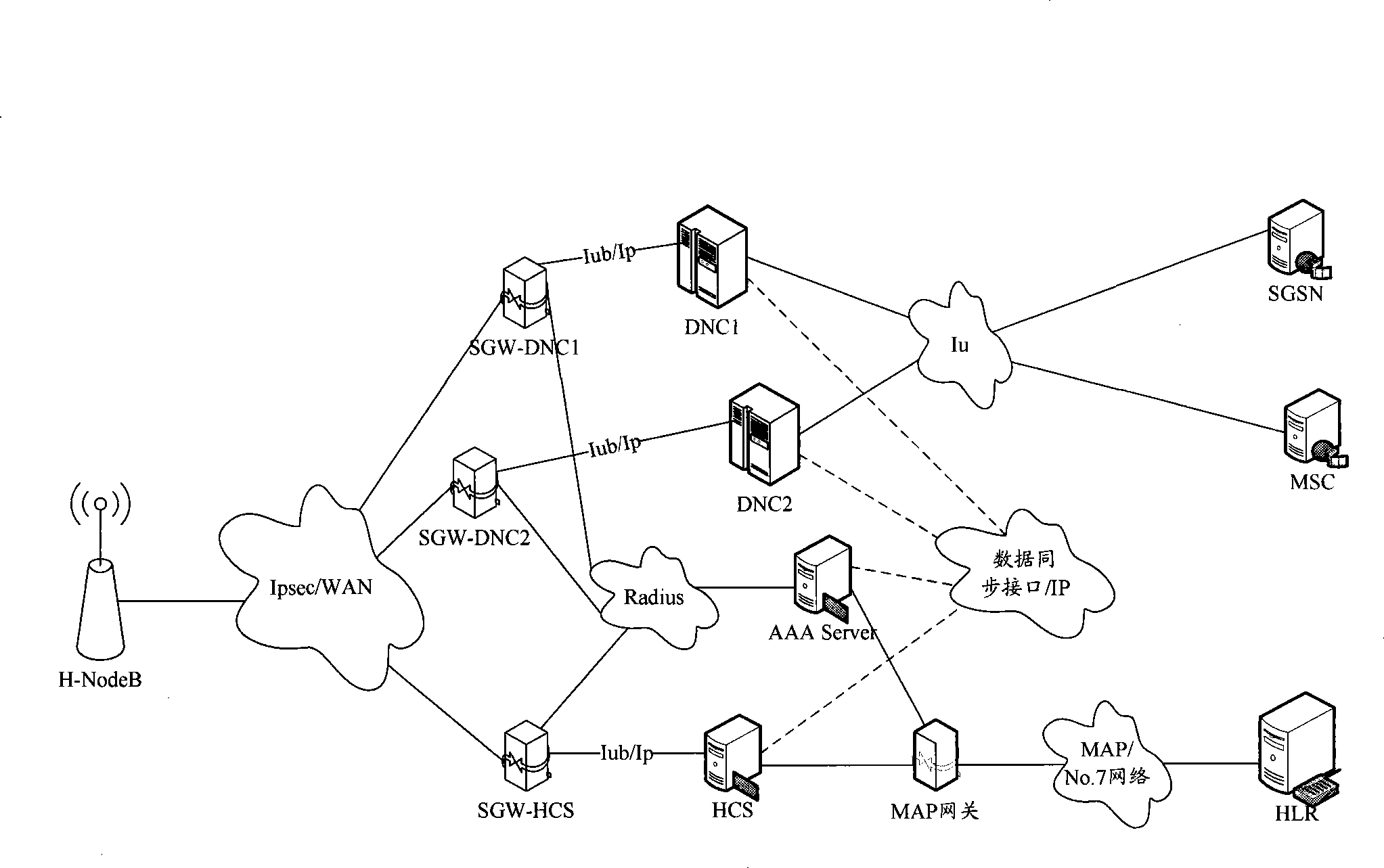 System and method for self-organized network