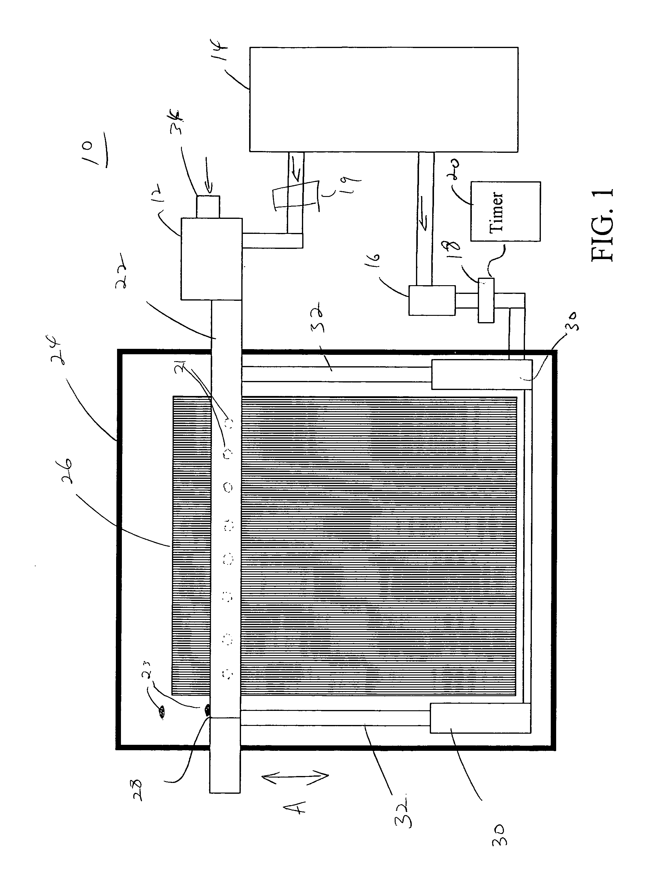 Heat exchange coil cleaning apparatus