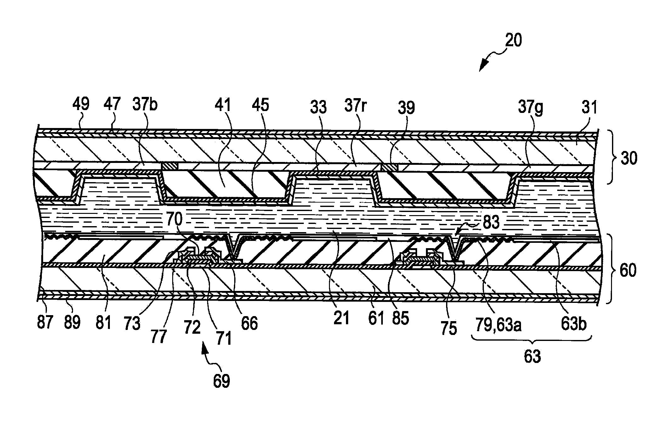 Electro-optical device, method for manufacturing electro-optical device, and electronic apparatus