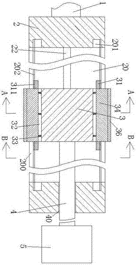 Length-adjustable new energy automobile charging wire structure