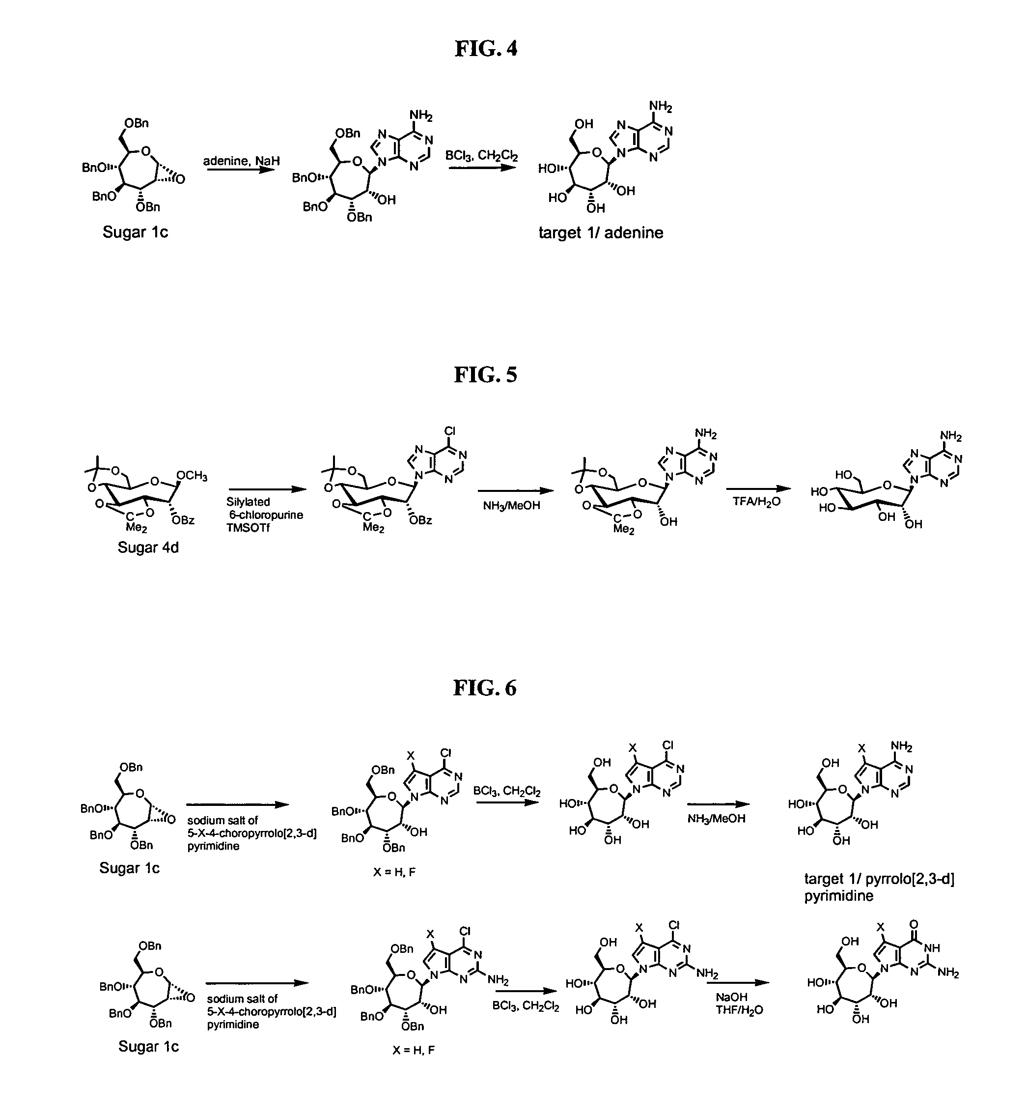 Seven-membered ring nucleosides