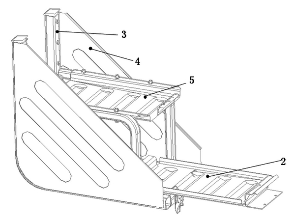 Jar frame for truck