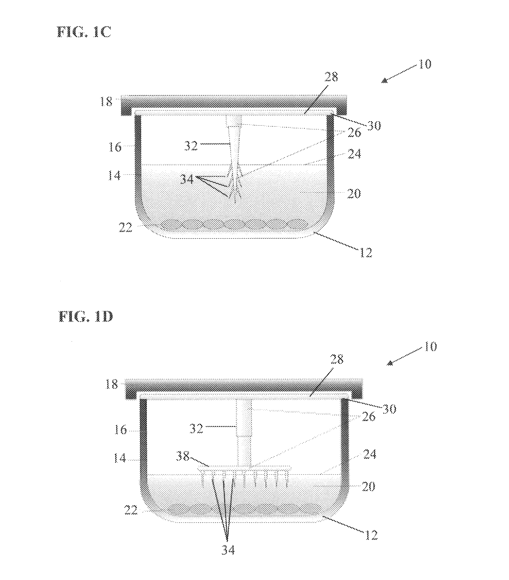 Apparatuses and compositions for cryopreservation of cellular monolayers
