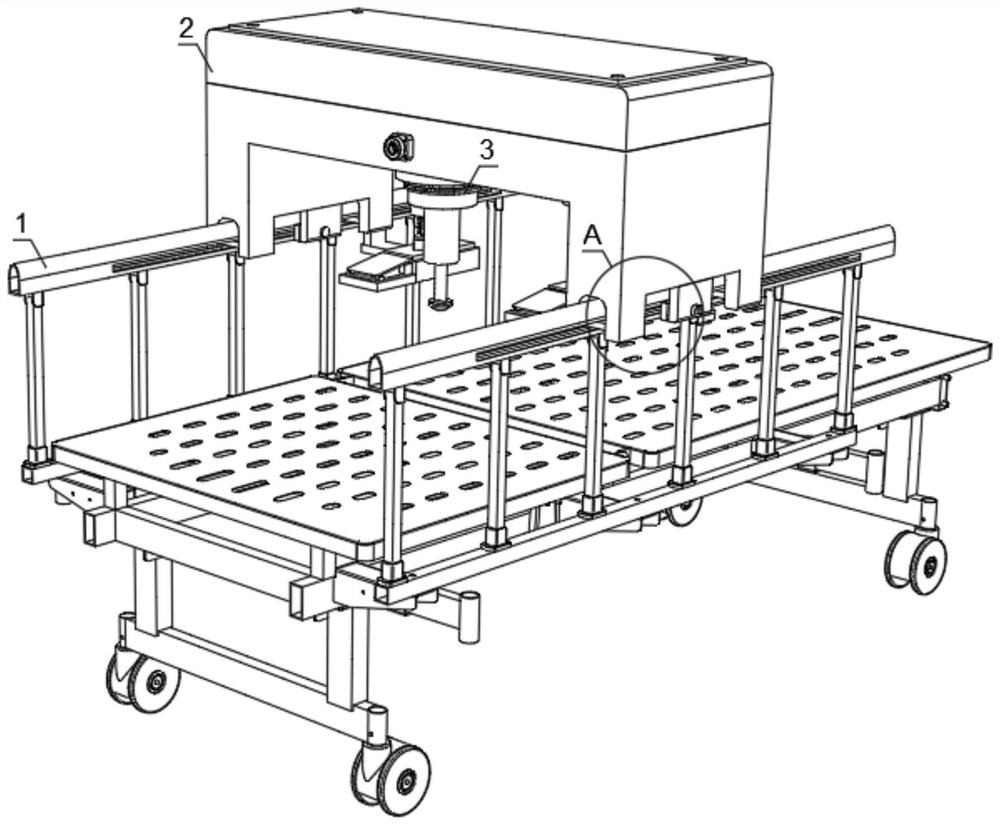 Cardiology emergency auxiliary device for cardiac resuscitation