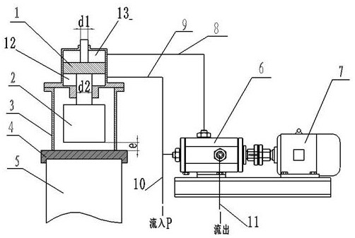 A hydraulically excited high-frequency linear impact device