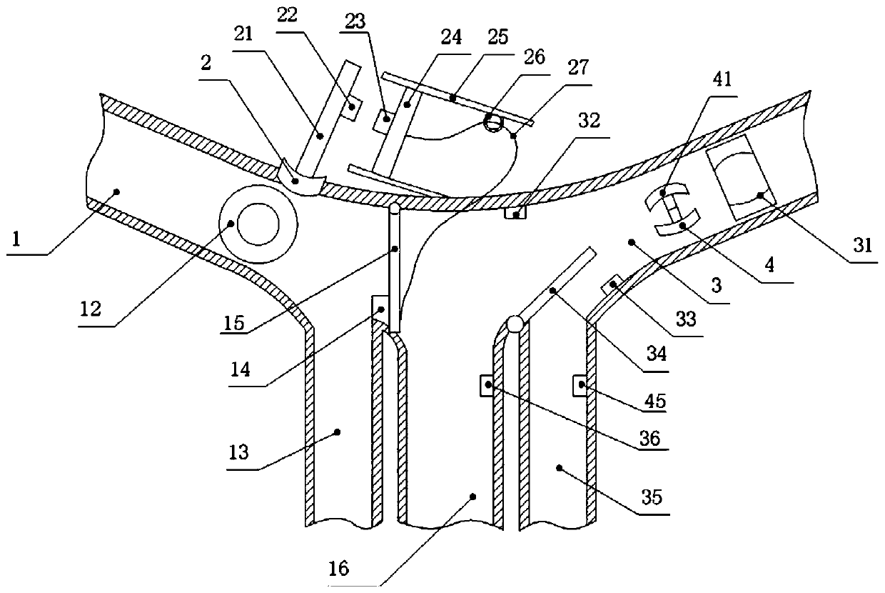 A pressure bearing detection device