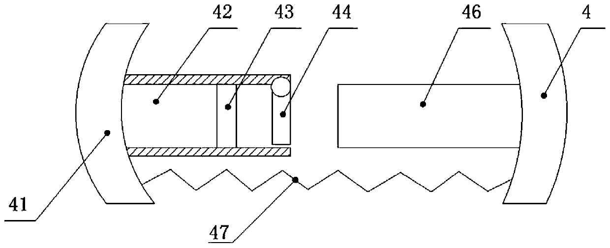 A pressure bearing detection device