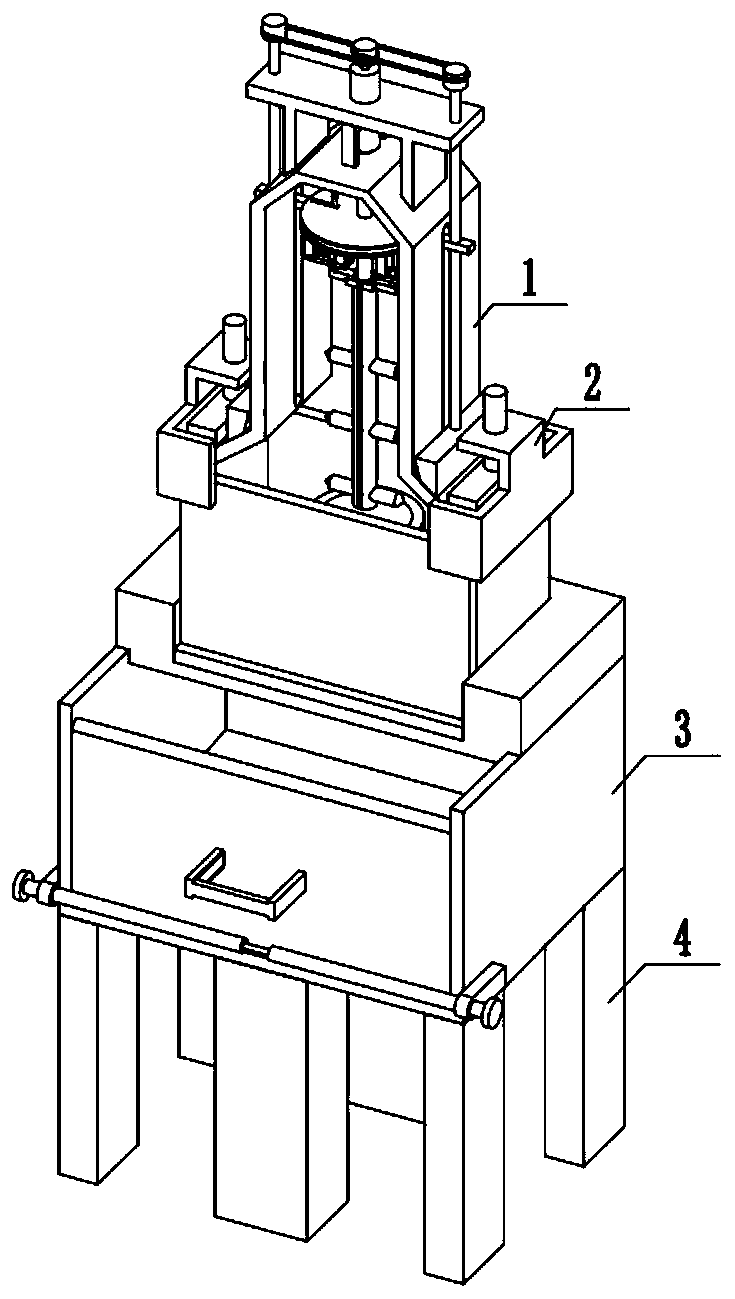 Cotton opening device for textile spinning