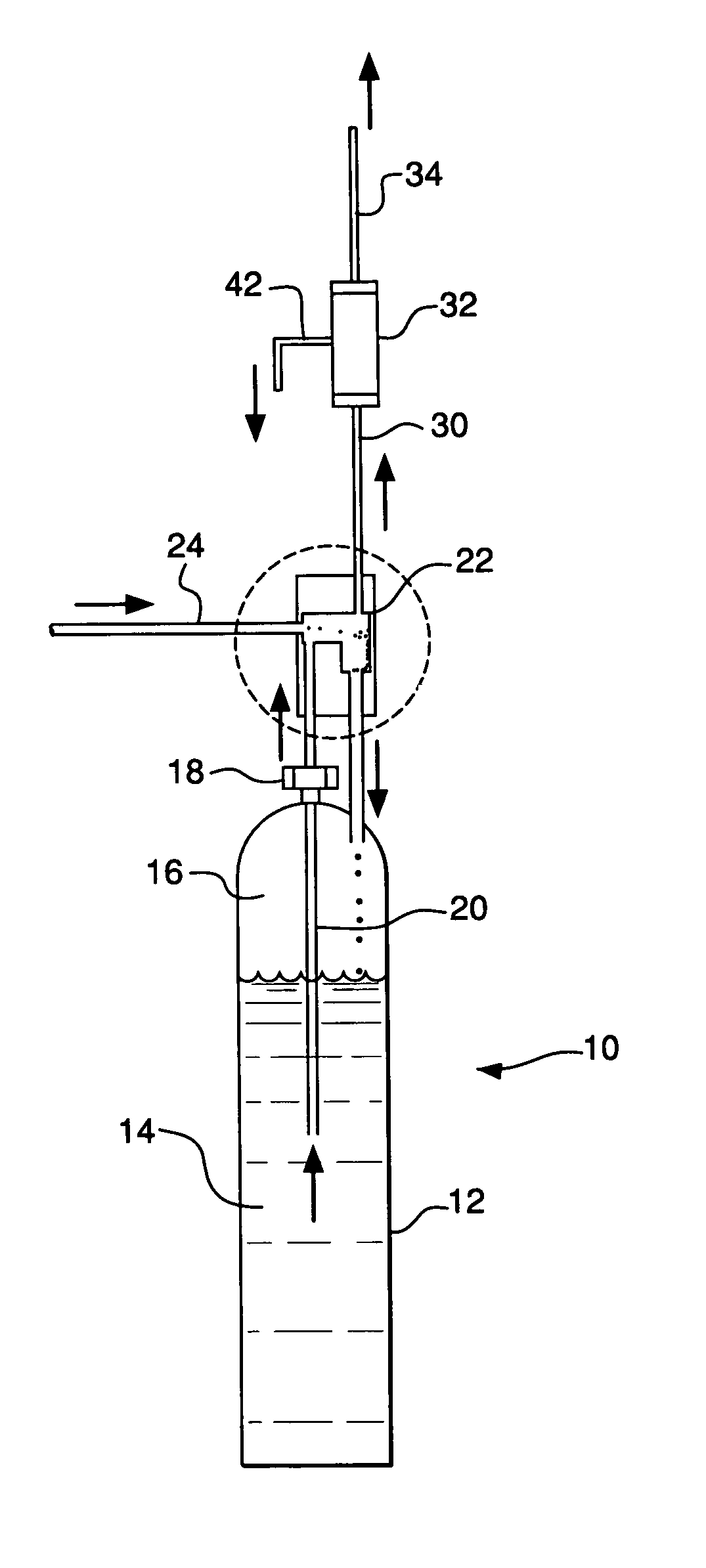 Contact methods for formation of Lewis gas/liquid systems and recovery of Lewis gas therefrom