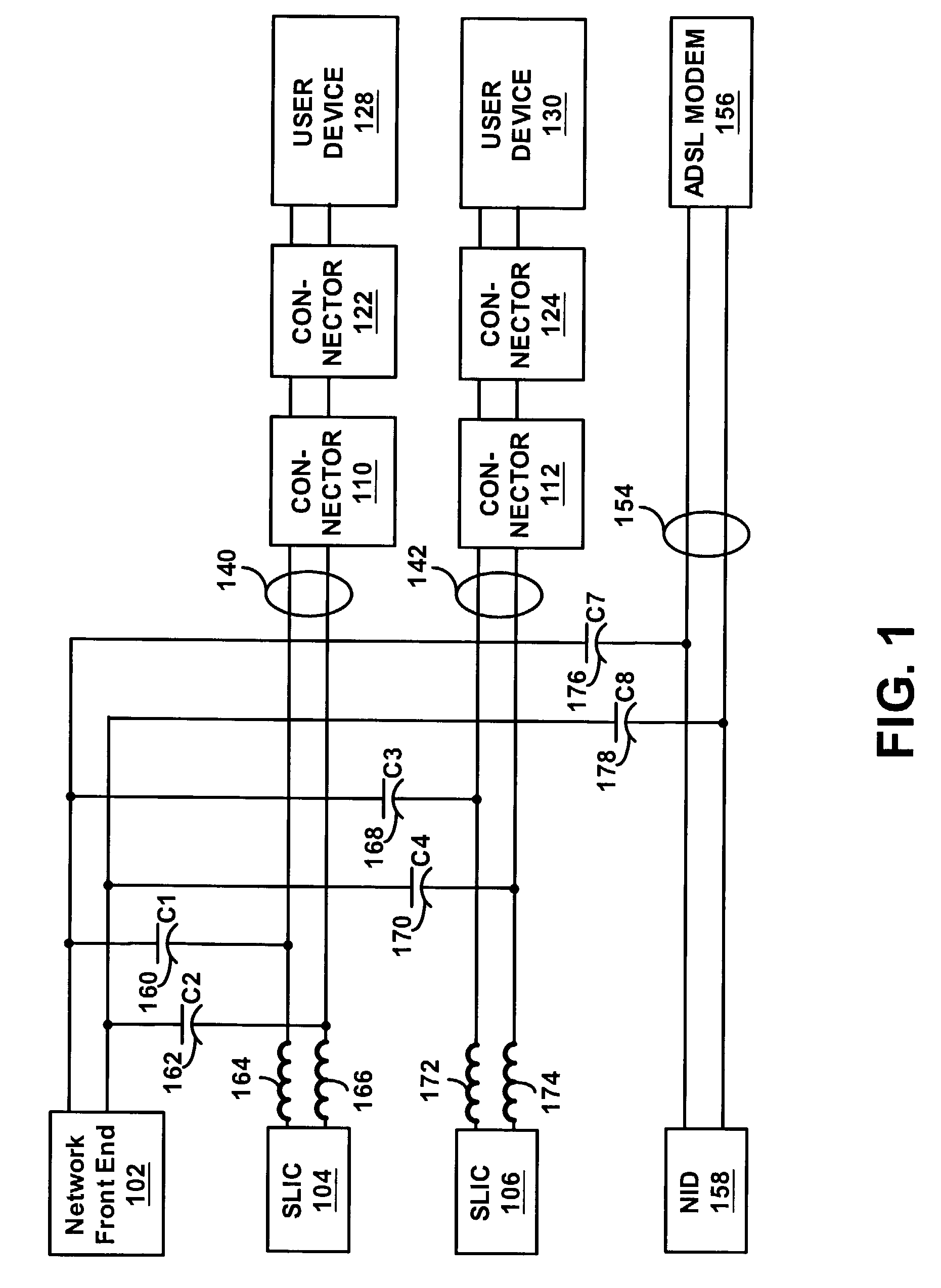 System for allowing a single device to share multiple transmission lines
