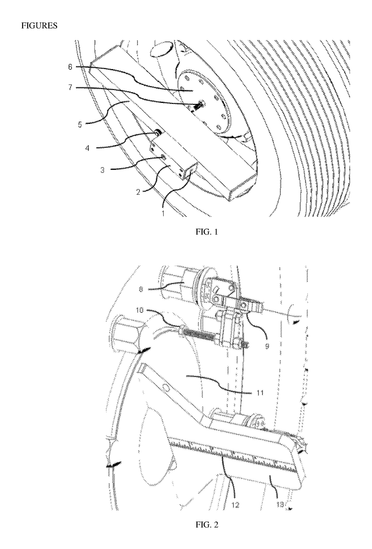 Portable axle alignment apparatus and method