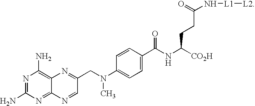 Synthesis of methotrexate-containing heterodimeric molecules