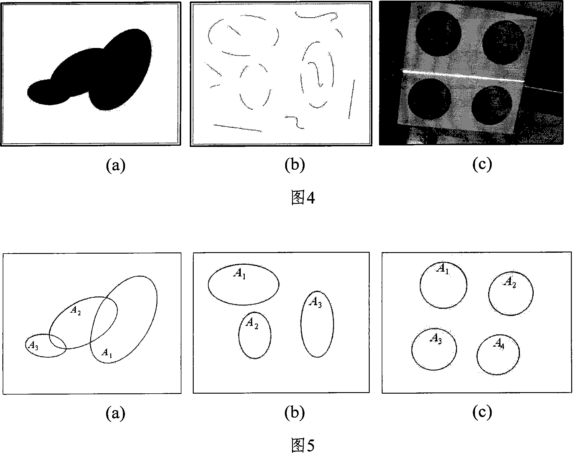 An automatic extracting method for ellipse image features in complex background images