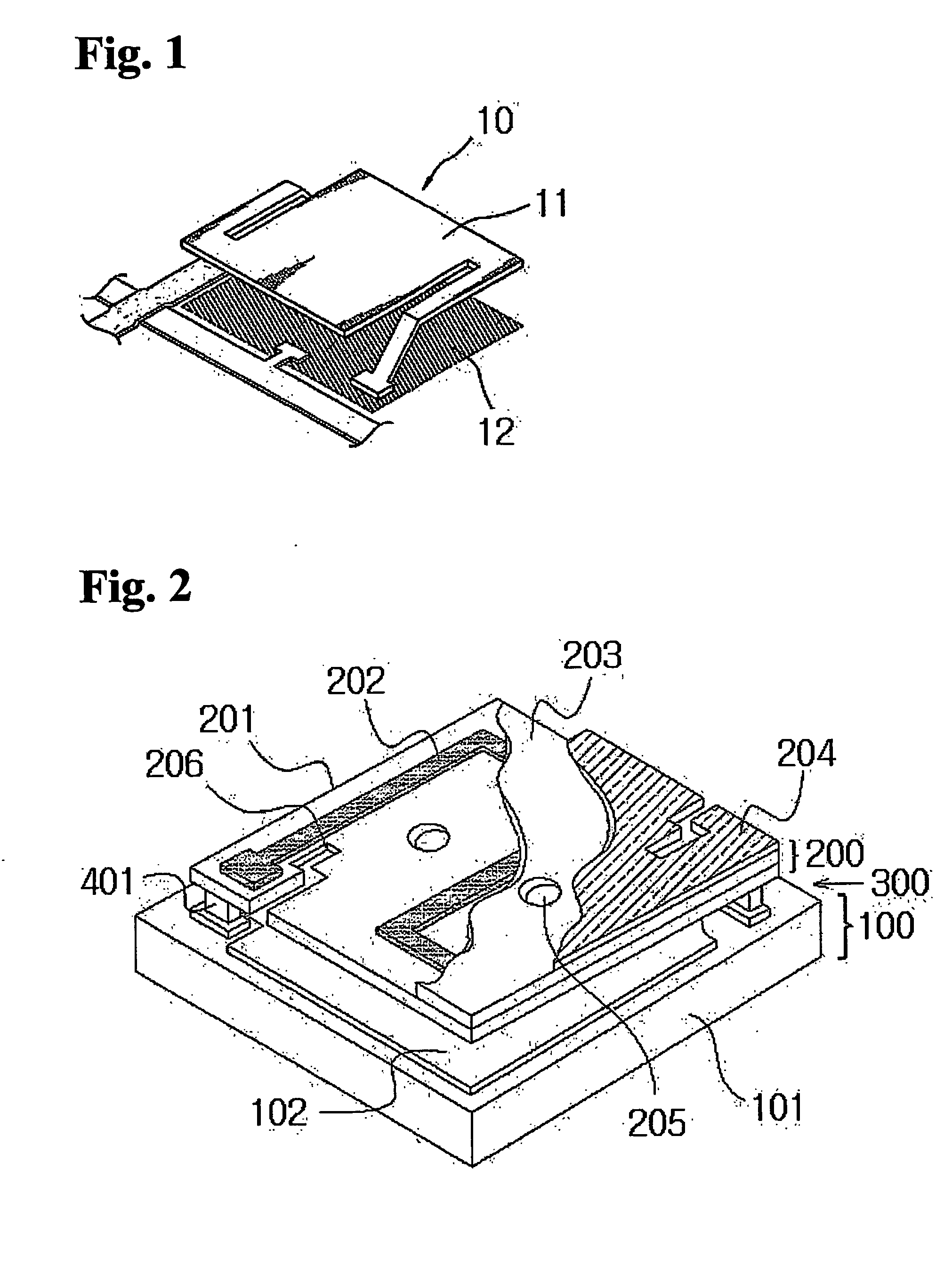 Bolometric Infrared Sensor Having Two-Layer Structure and Method for Manufacturing the Same