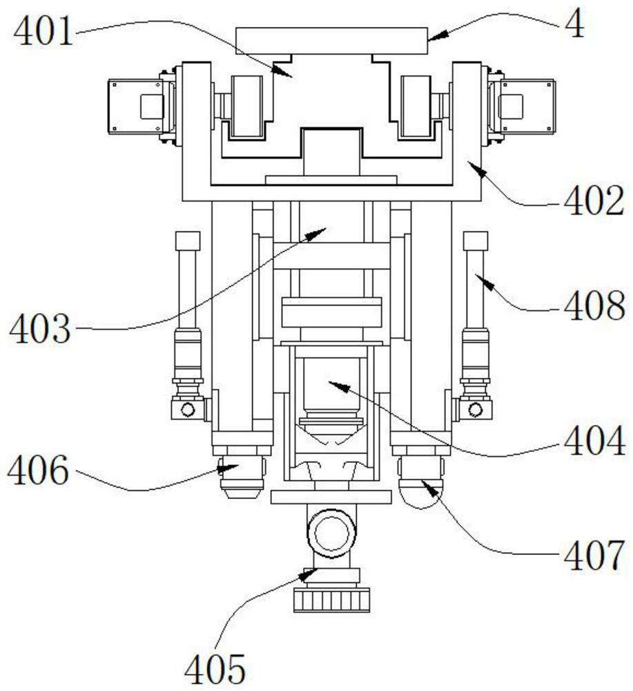 Automatic fire extinguishing device and system for island base