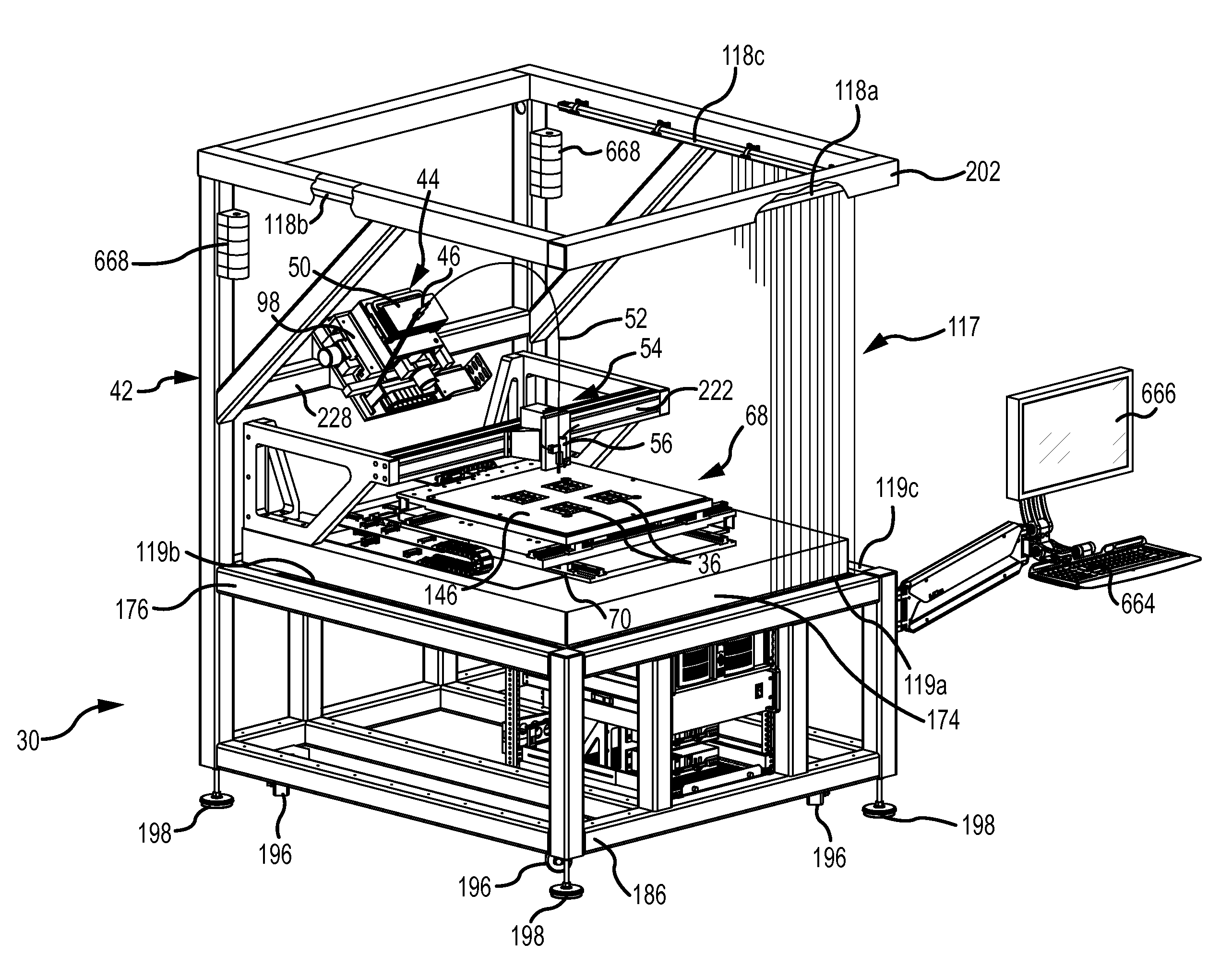 Automated twist pin assembling machine for interconnecting stacked circuit boards in a module