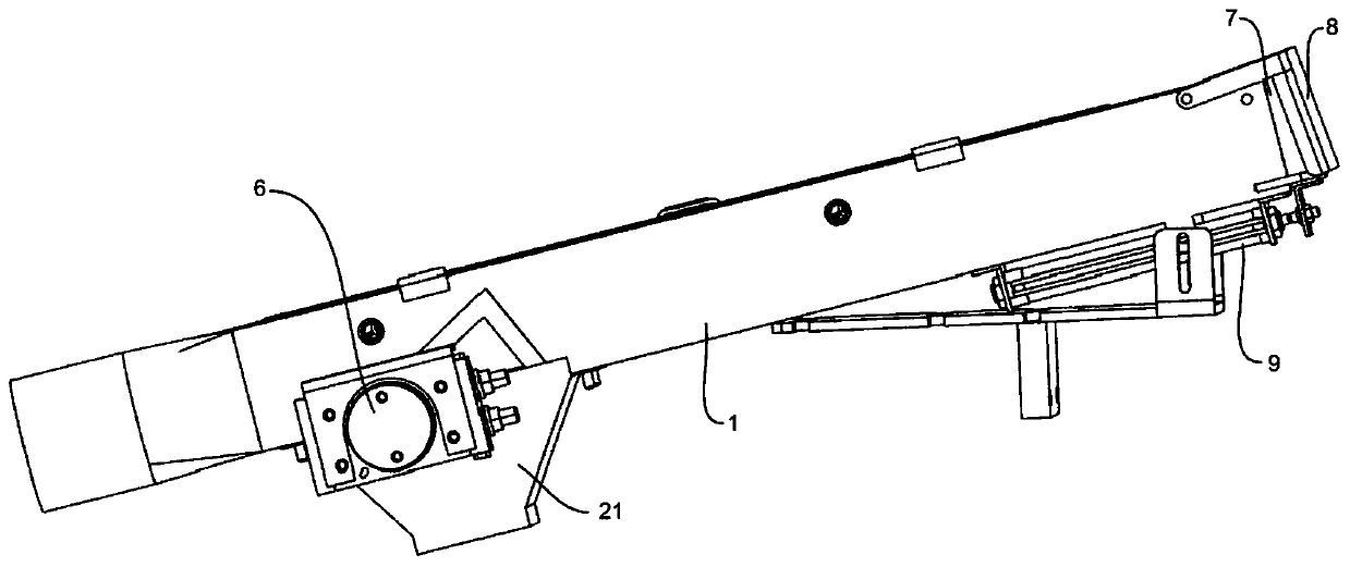 Part distributing device