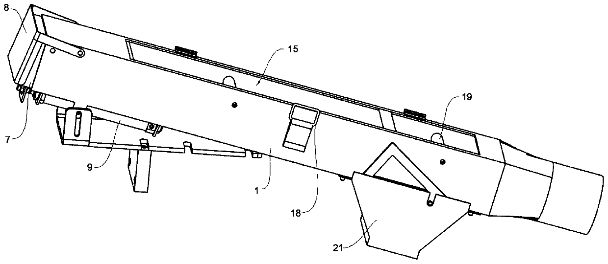 Part distributing device