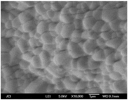 A kind of method for preparing perovskite coating of metal connector by cold spraying and the product thereof