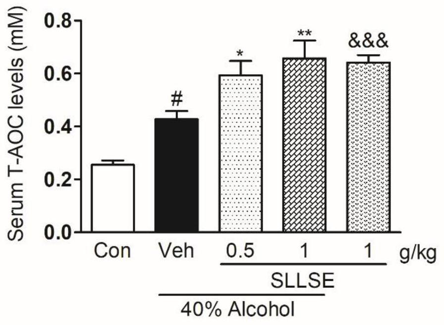 Application of solanum lycopersicum stem and leaf extracts for treating alcohol induced liver injury