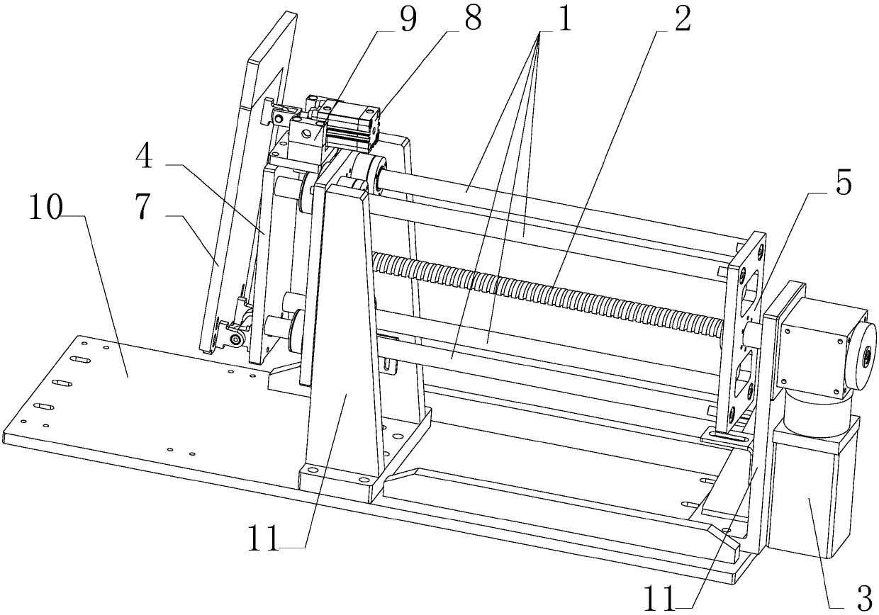 Bagged milk powder encasing method and paper board used in method