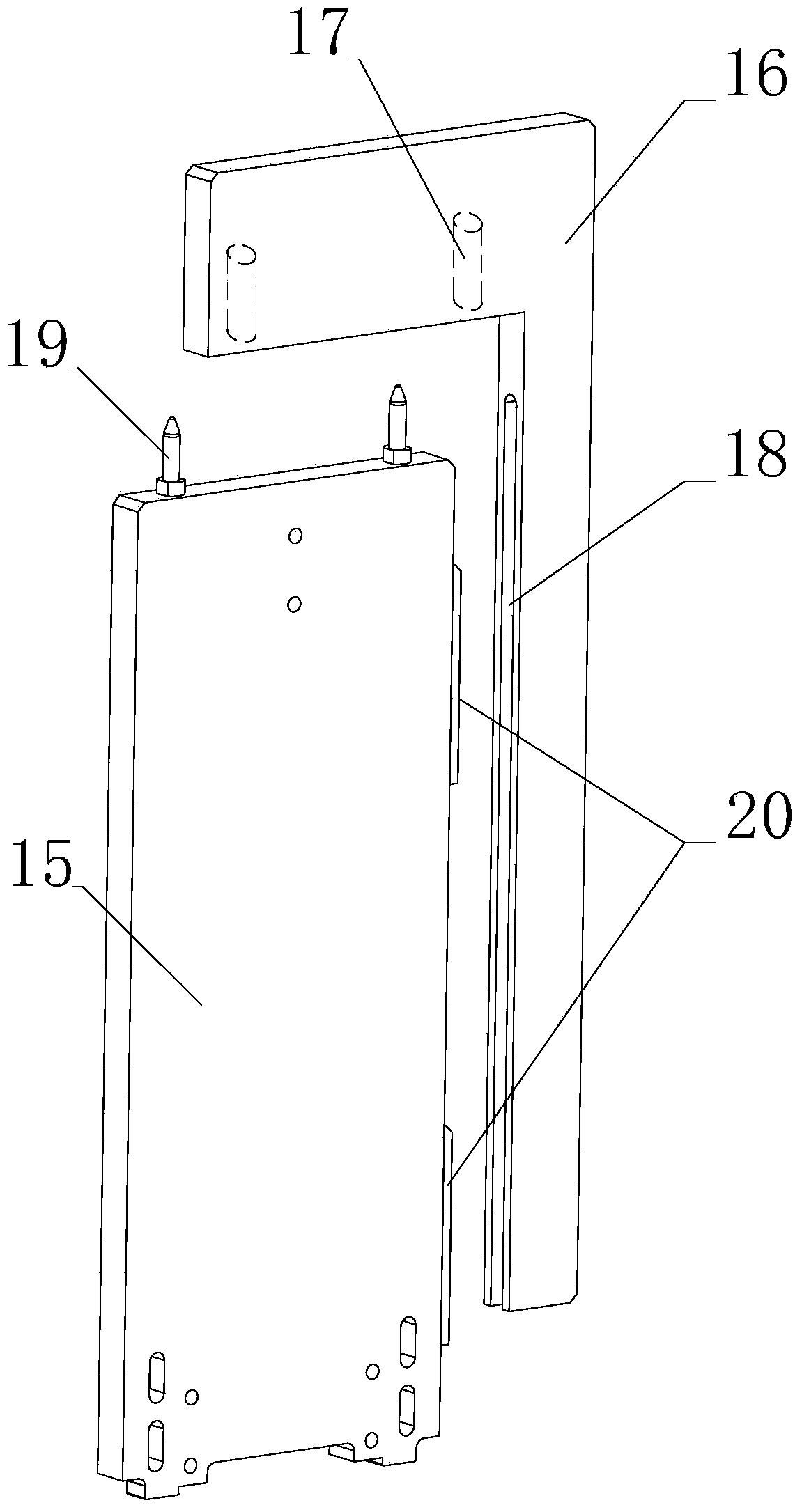 Bagged milk powder encasing method and paper board used in method