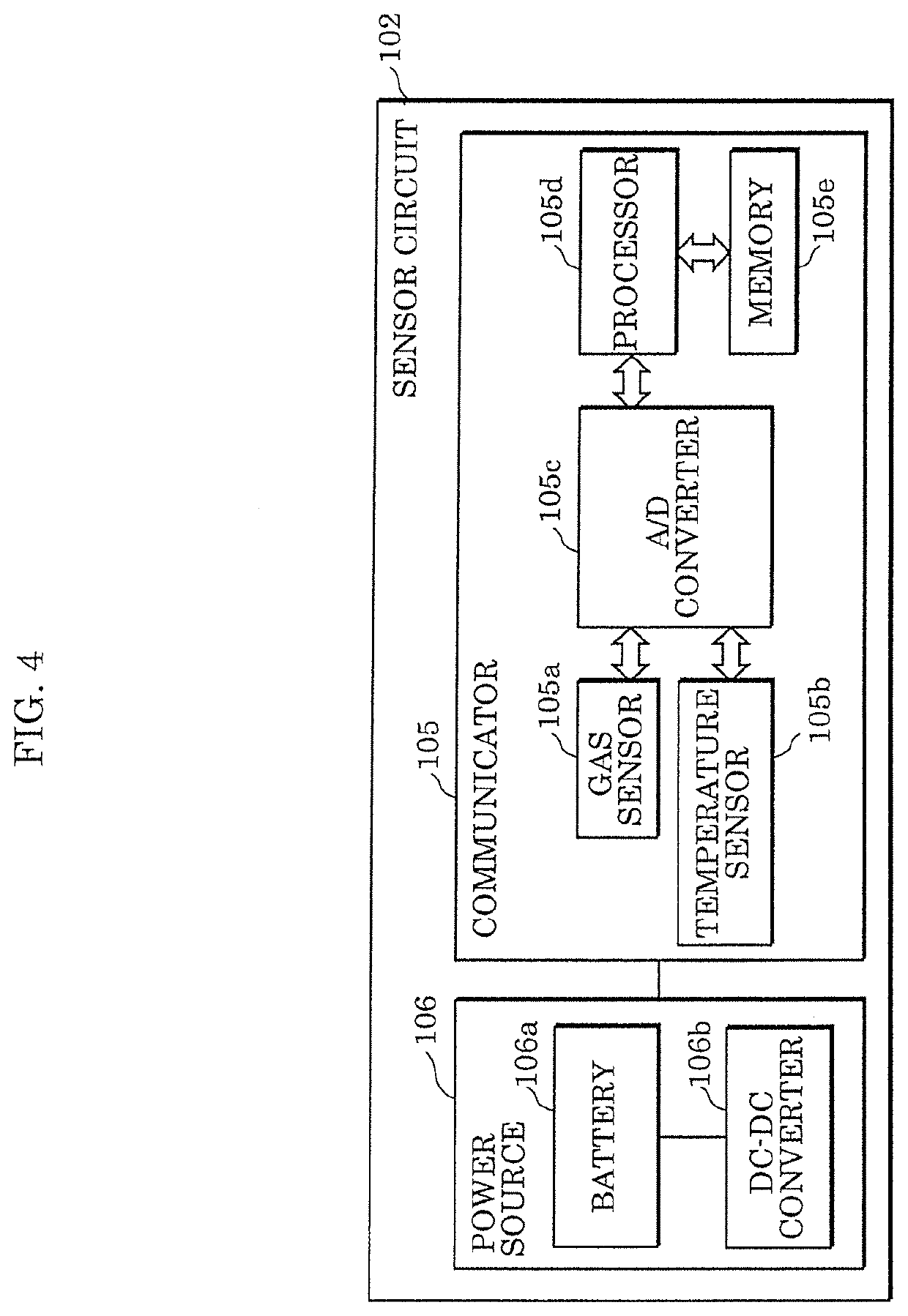 Sensor device and gas monitoring system